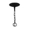Quoizel Kingsbridge 6-Light Earth Black Chandelier KGB5029EK - alternate 2